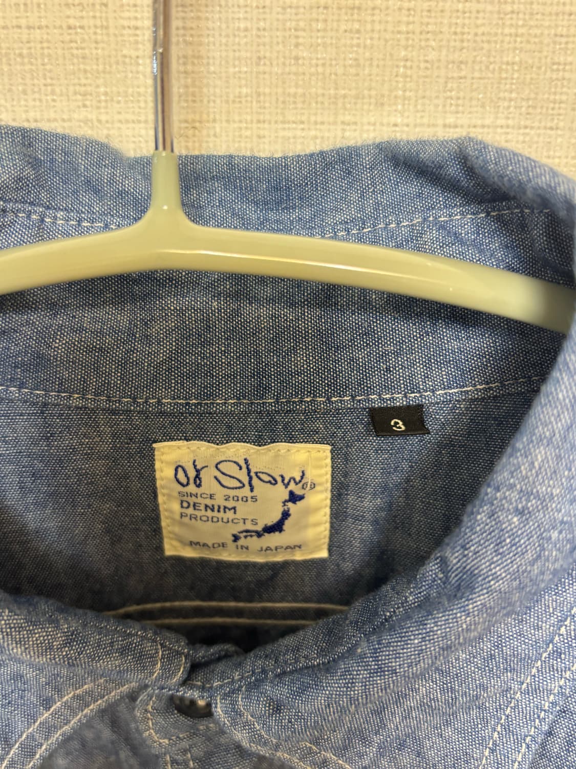 orlsow 샴브레이 릴렉스 핏(3사이즈) 상품이미지2