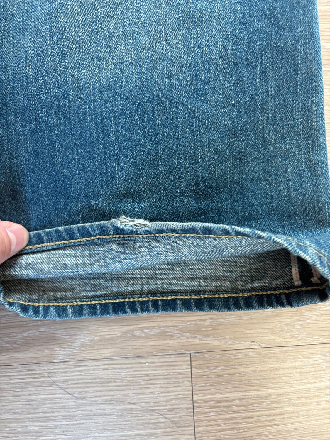 준야 와타나베 바스키아 셀비지 데님 상품이미지5