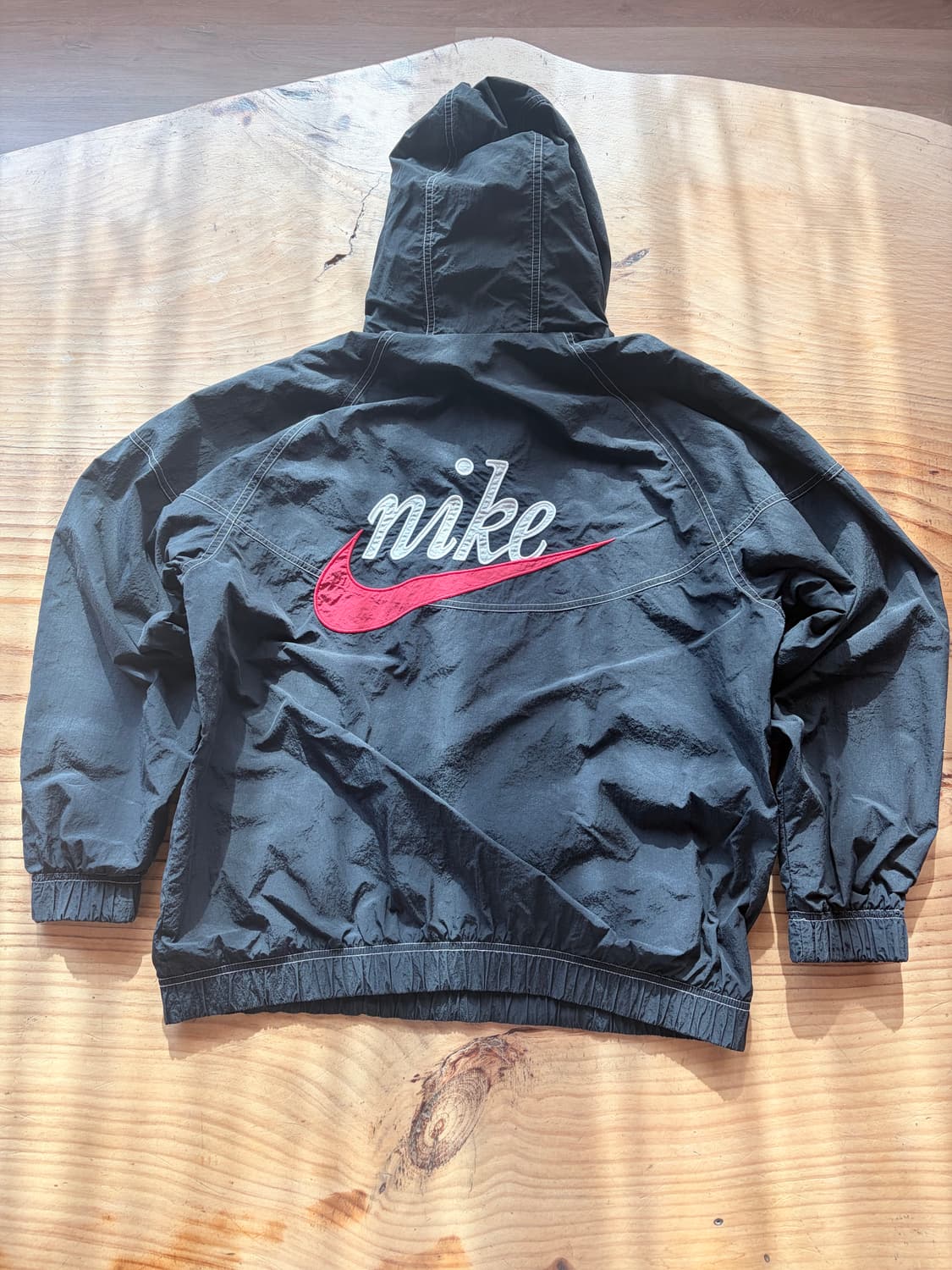 나이키 NSW 윈드러너 SW5 블랙 아노락 재킷 상품이미지4