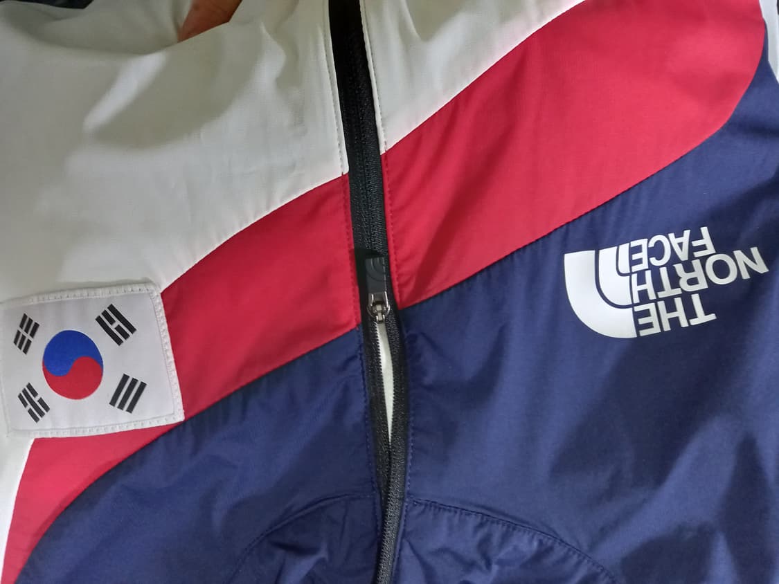 노스페이스 팀코리아 국대 바람막이 자켓 100/L 상품이미지2