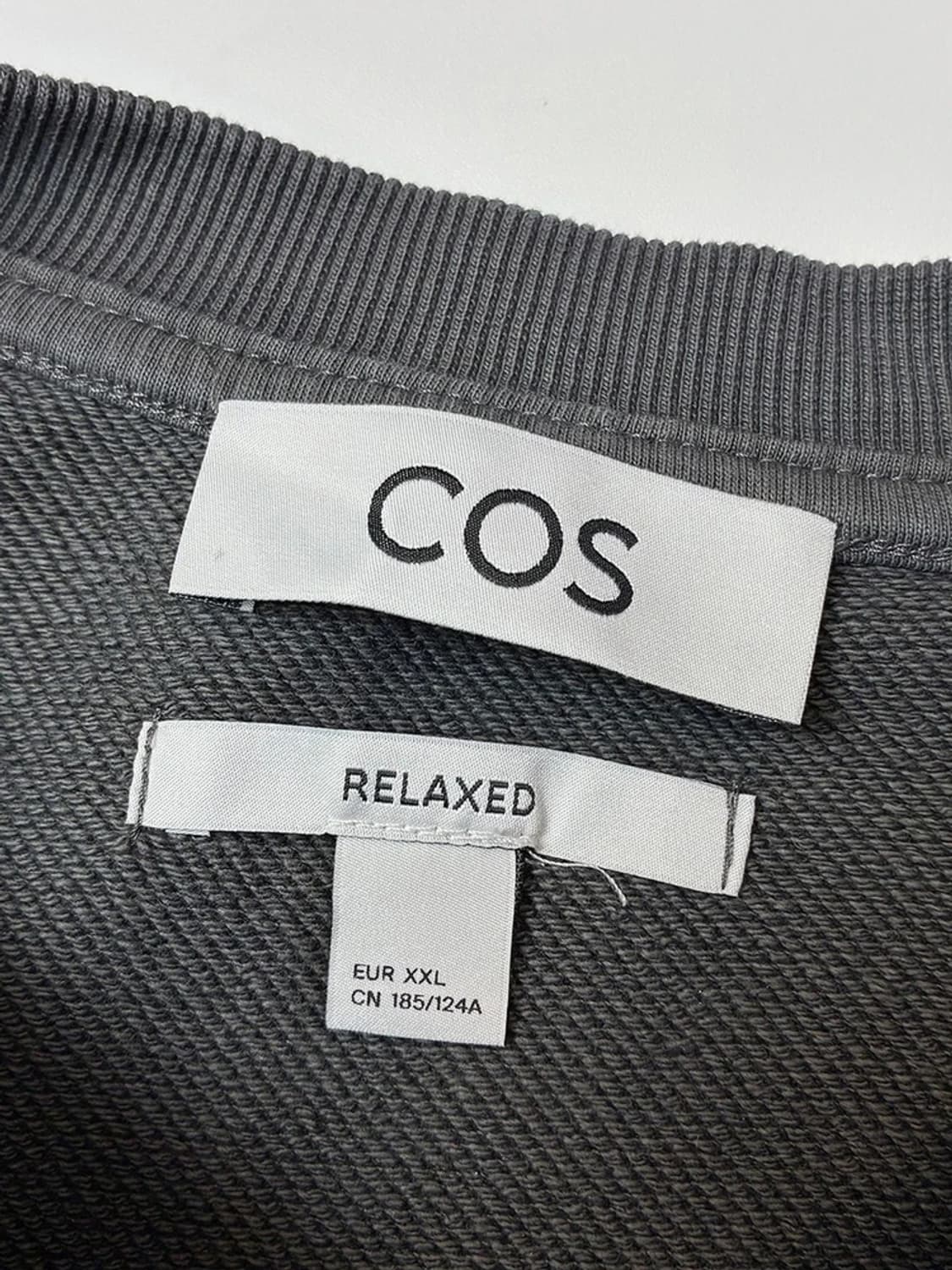 코스 COS 헤비코튼 워시드 오버 맨투맨 PN5382 상품이미지5