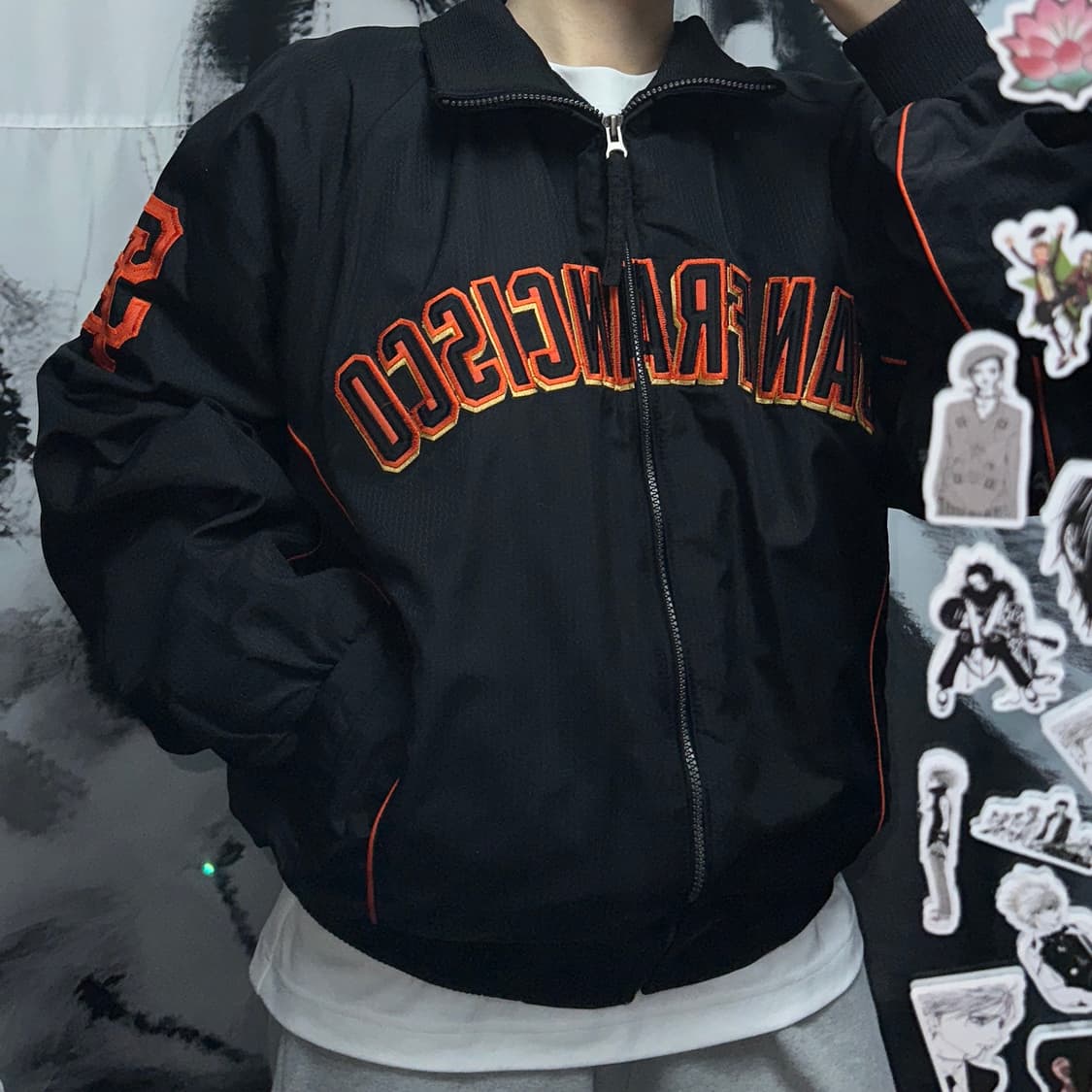 마제스틱 샌프란시스코 자이언츠 트랙 자켓 기모 상품이미지1