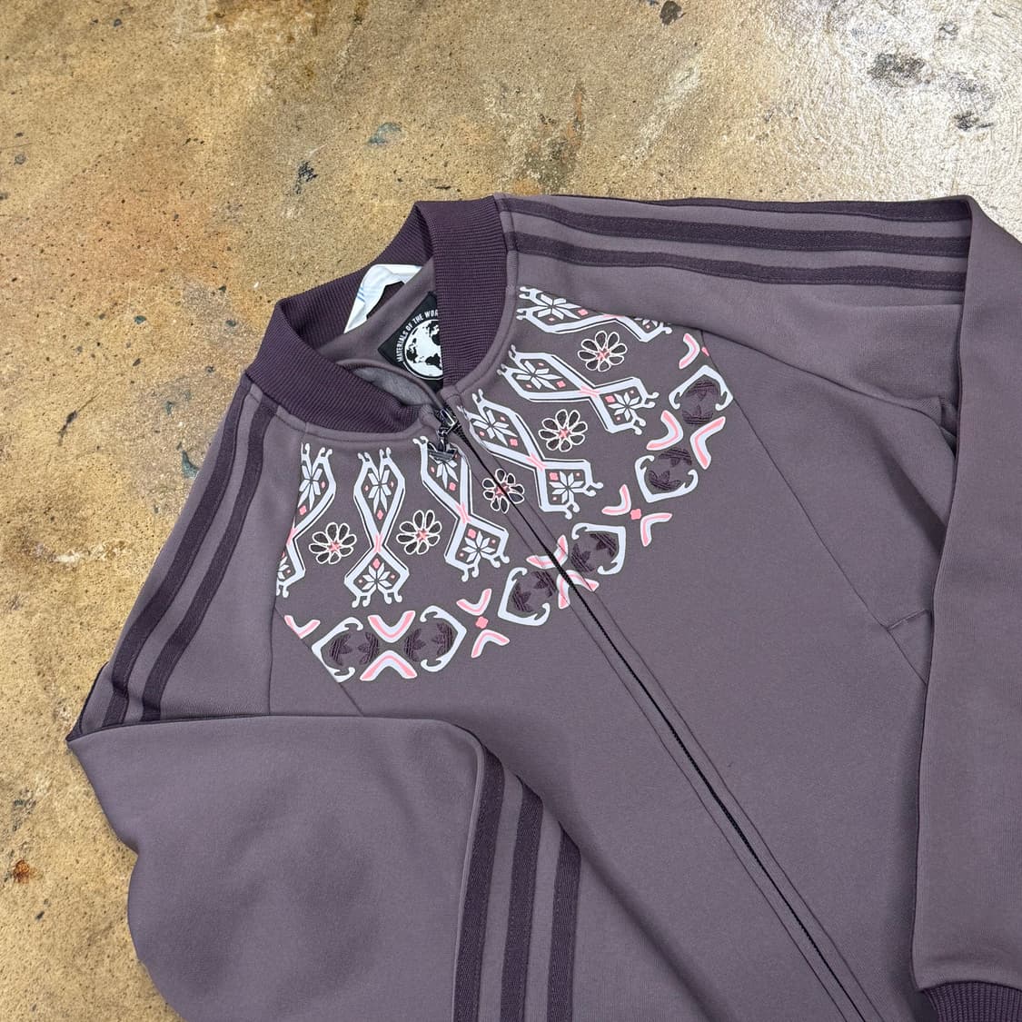 [ 정품/85 ] 00's y2k 아디다스 빈티지 에스닉 트랙탑 져지 상품이미지1