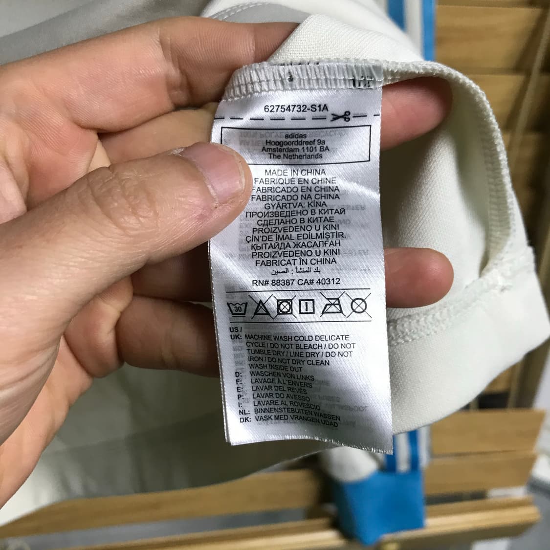 아디디스 x 스포티앤 리치 신형라인 김채원 착용 롱슬리브 상품이미지5