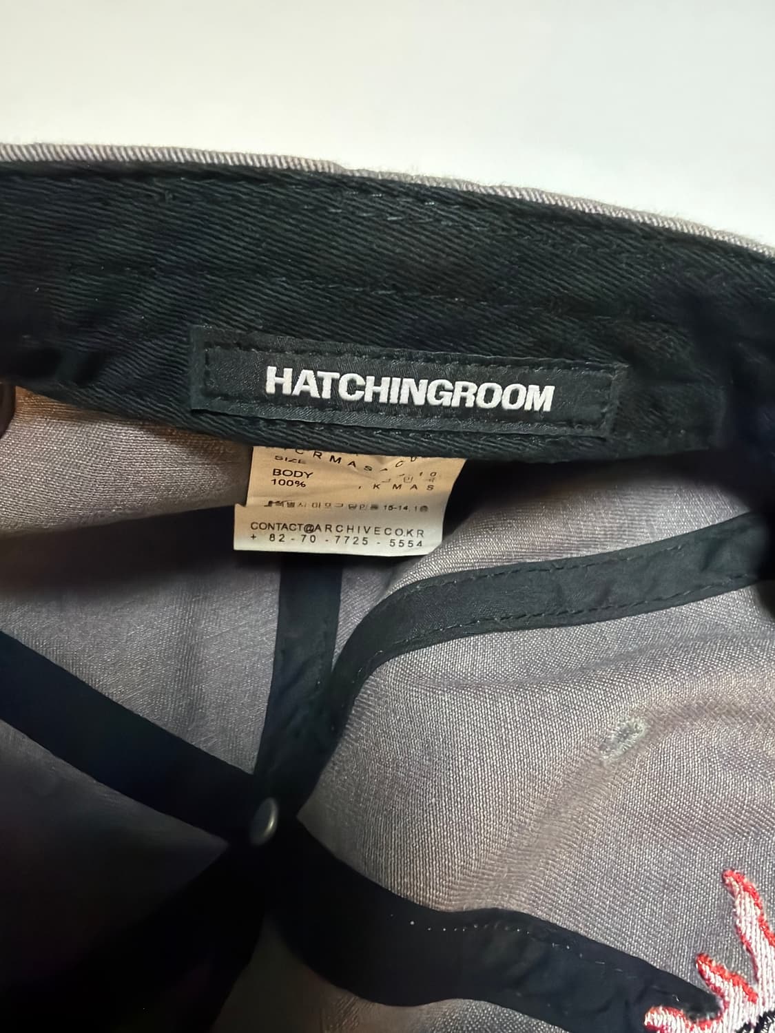 마스컴퍼니 해칭룸 코코펠리 캡 상품이미지4