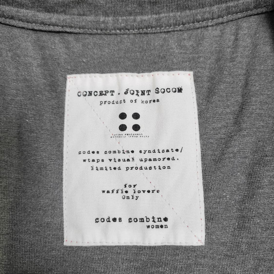 코데즈컴바인 블랙탑 프린팅 반팔 티셔츠 상품이미지2