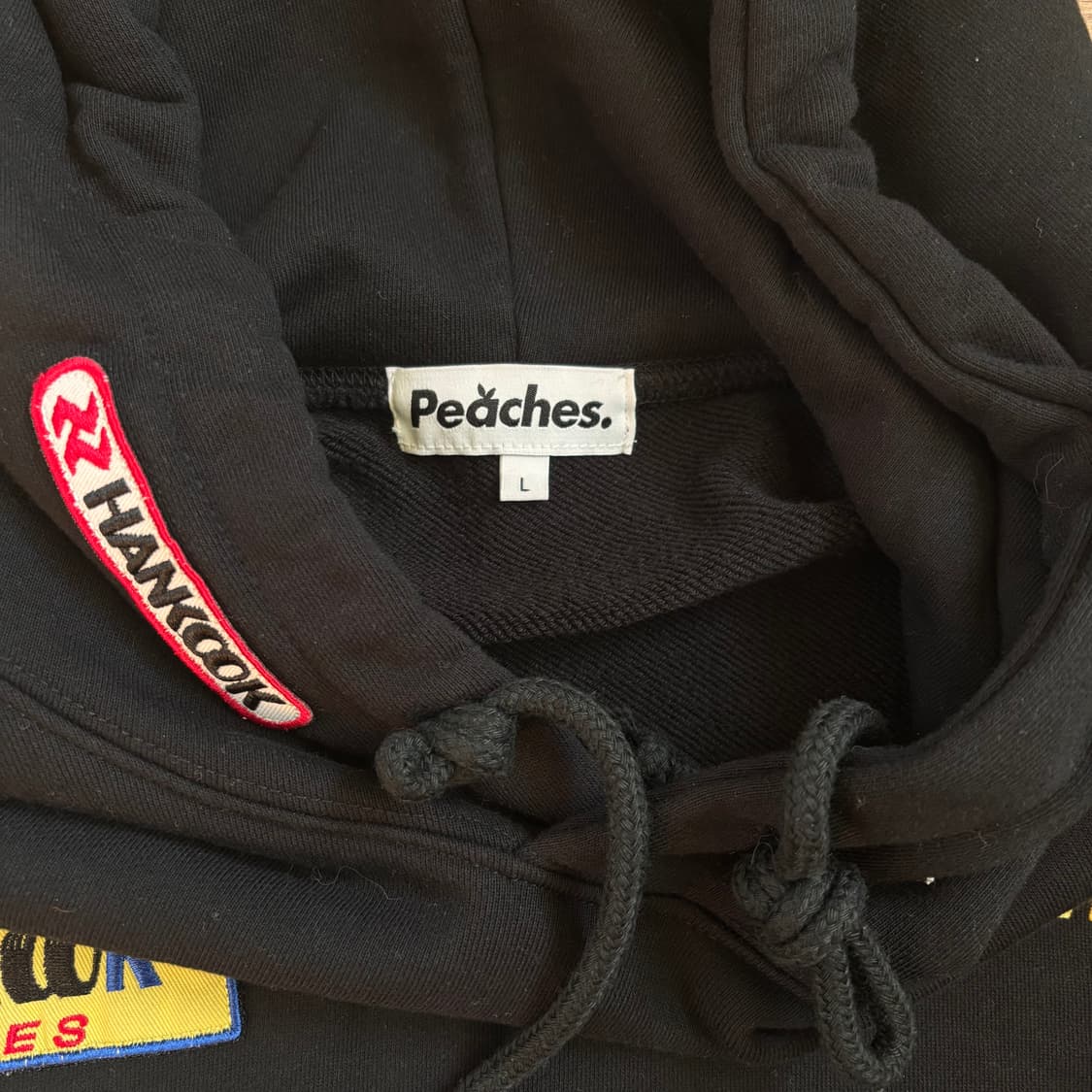 한국타이어 피치스 레이싱 후드 티셔츠 L 루즈핏 레이싱 크루 상품이미지8