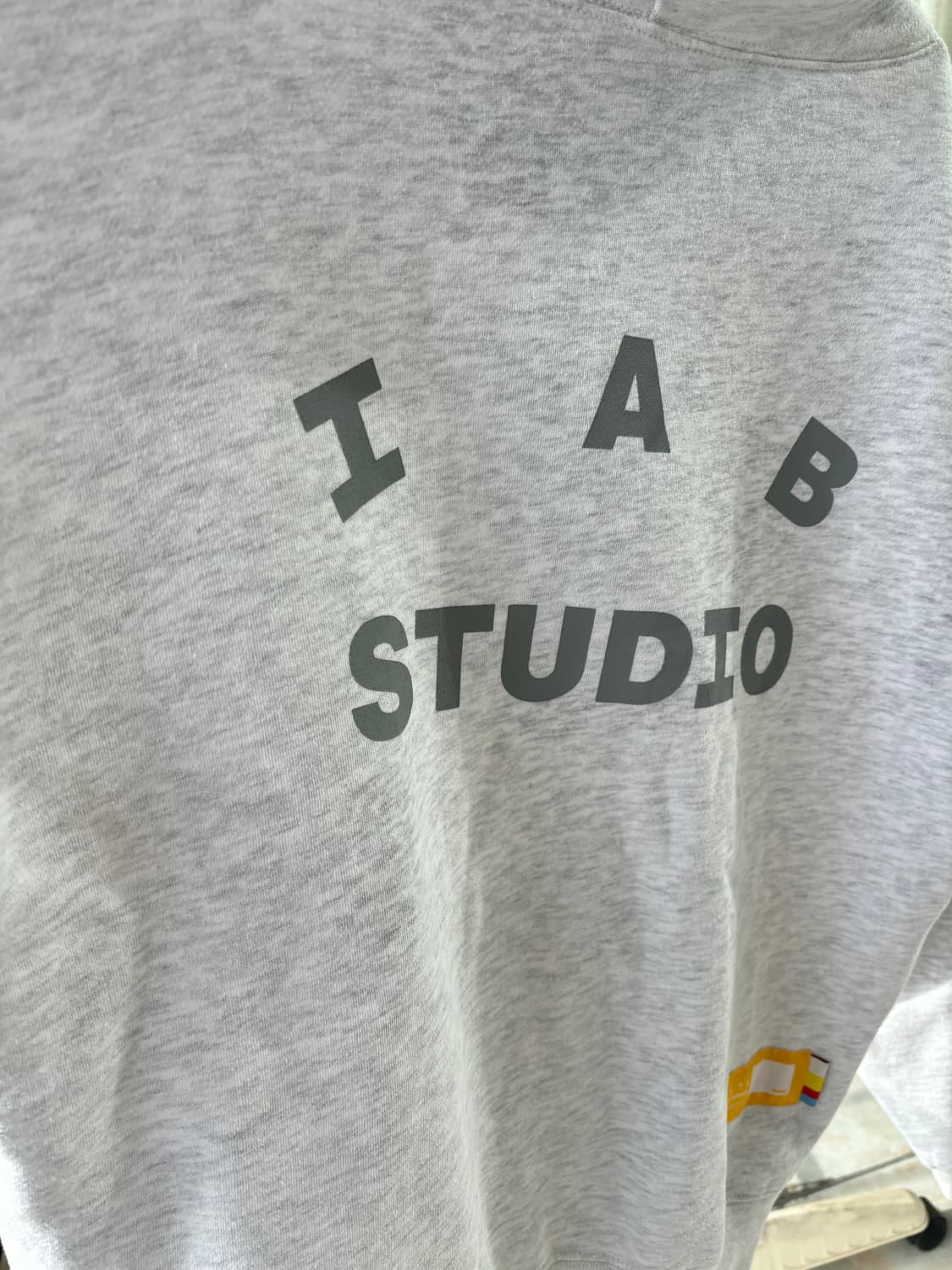 아이앱 스튜디오 후드 라이트 그레이 S 상품이미지2