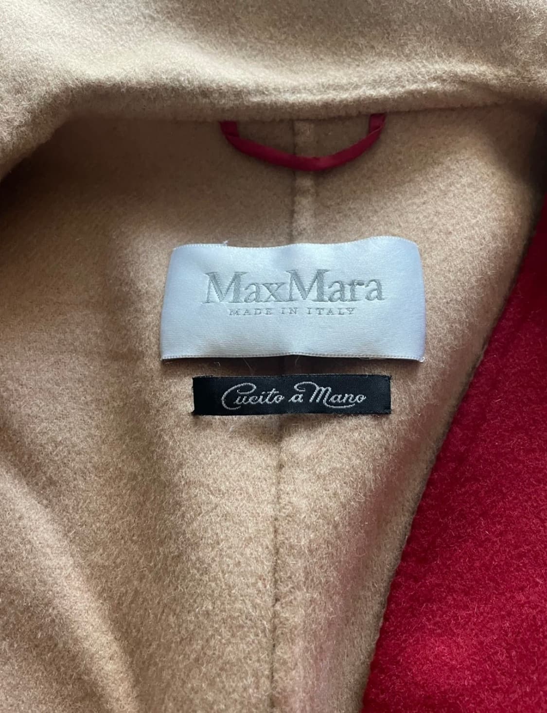 막스마라 빨간색 울 자켓 상품이미지2