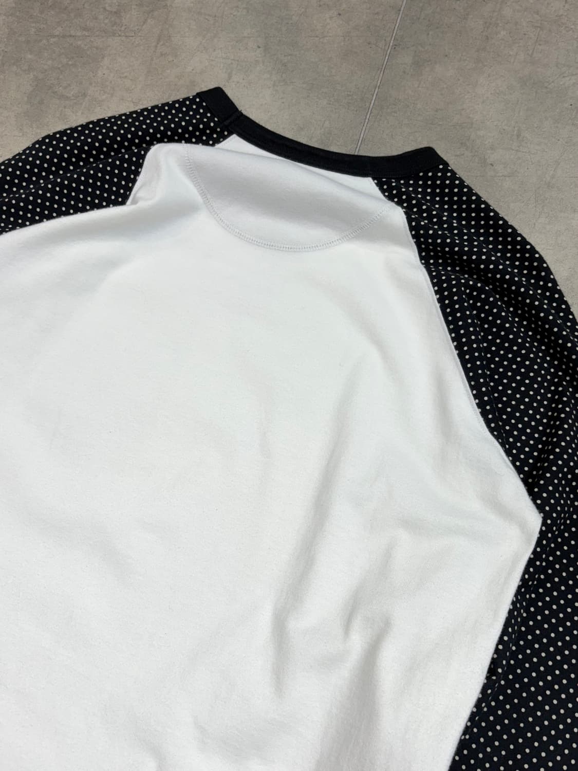 네이버후드 베이스볼 도트 땡땡이 티셔츠 슬리브 상품이미지8