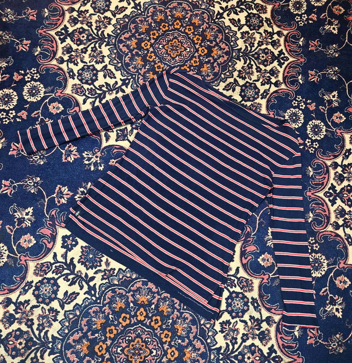 폴로랄프로렌 여성 스트라이프 보트넥 긴팔티셔츠 상품이미지1