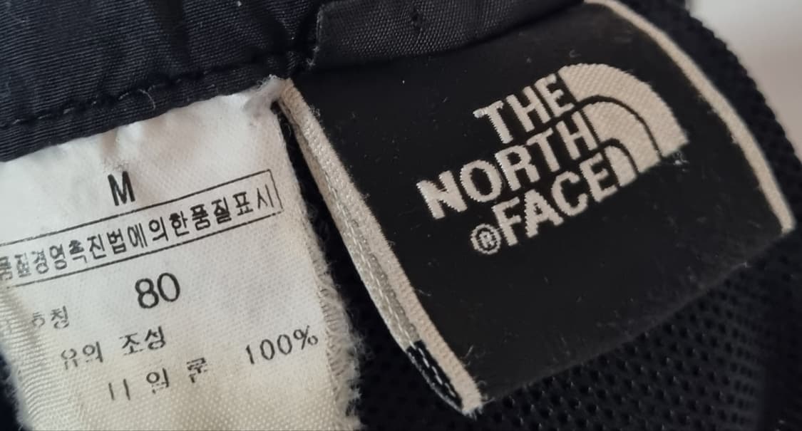 M ) 노스페이스 블랙 나일론 반바지 벨트내장 상품이미지3
