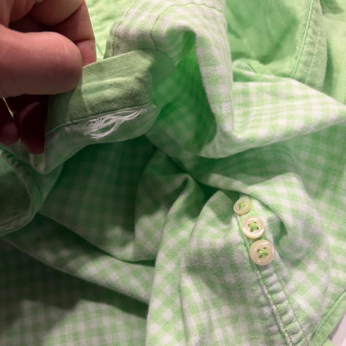 [M] 폴로 랄프로렌 긴팔 셔츠 연두색 C31 상품이미지8