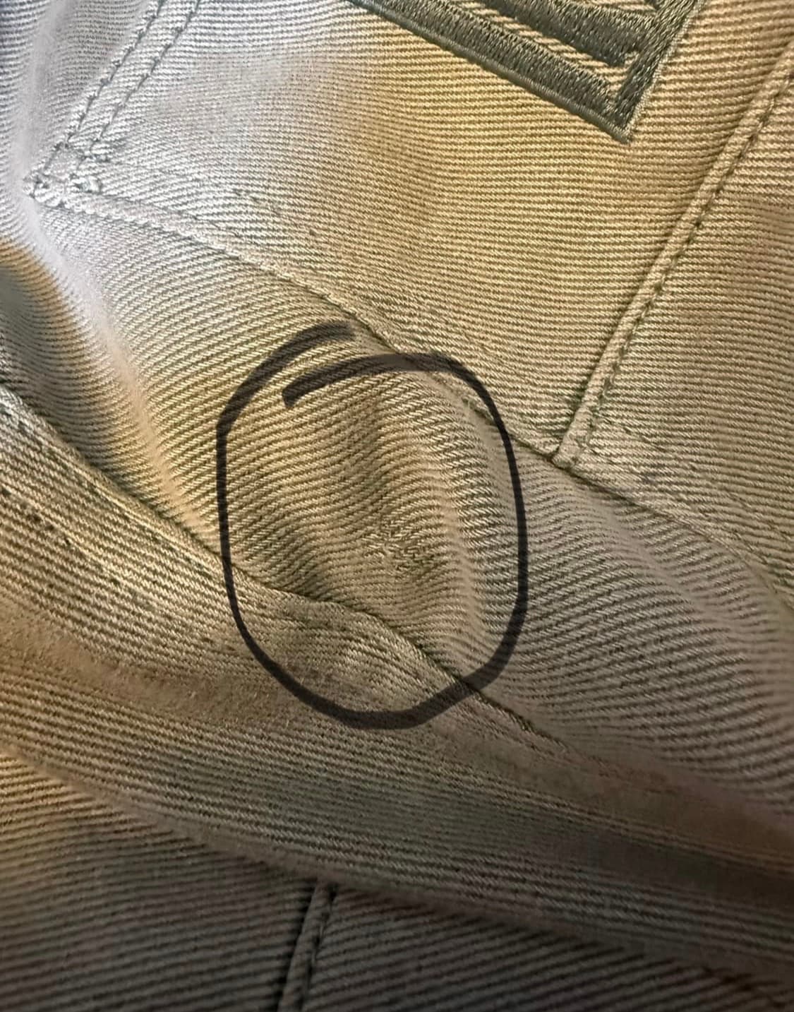플라스틱 프로덕트 calf pocket pants 에메랄드 m 상품이미지3