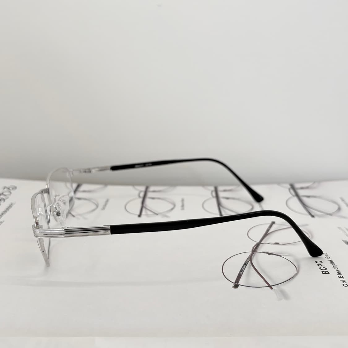 SCOUT 실버 메탈 빈티지 안경 상품이미지3