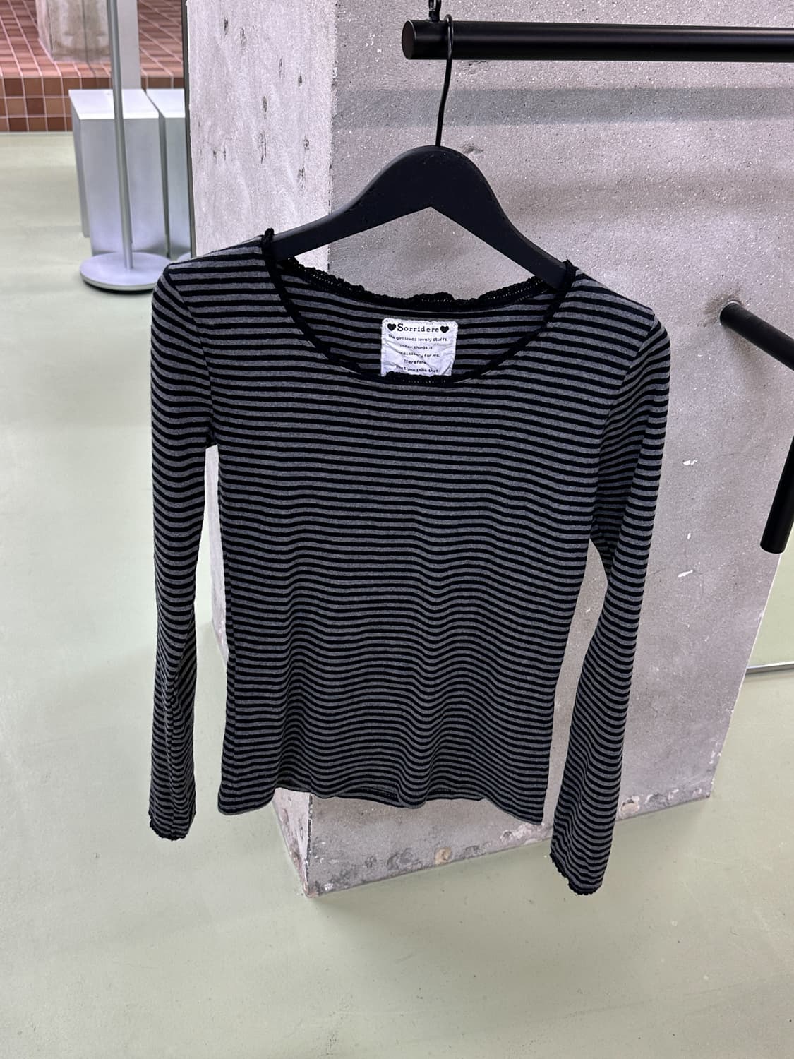 soft cotton stripes top 상품이미지1