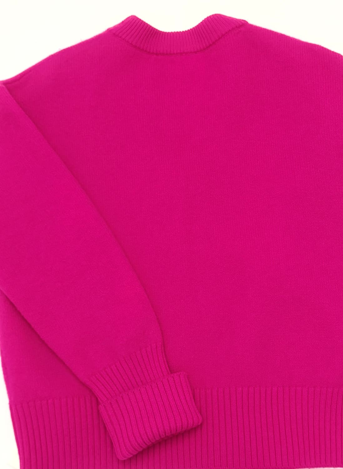 AMI 아미 드 코르 오버사이즈 인타르시아 빅 로고 가디건 상품이미지6