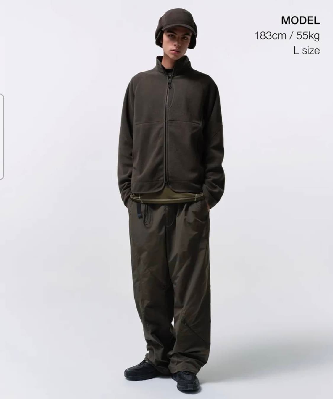 무신사스탠다드 25fw 시티레저 스트럭처드 플리스 자켓 상품이미지2