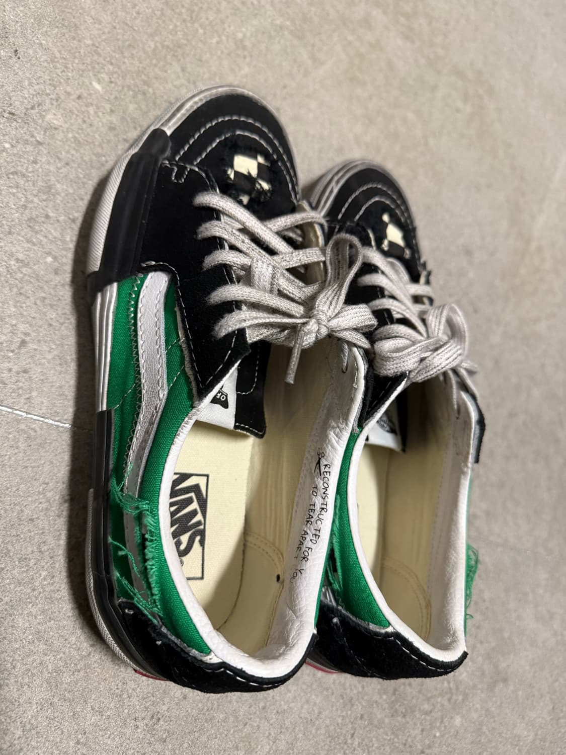 스케이트 로우 리컨스트럭트 (블랙:그린) 280 상품이미지2