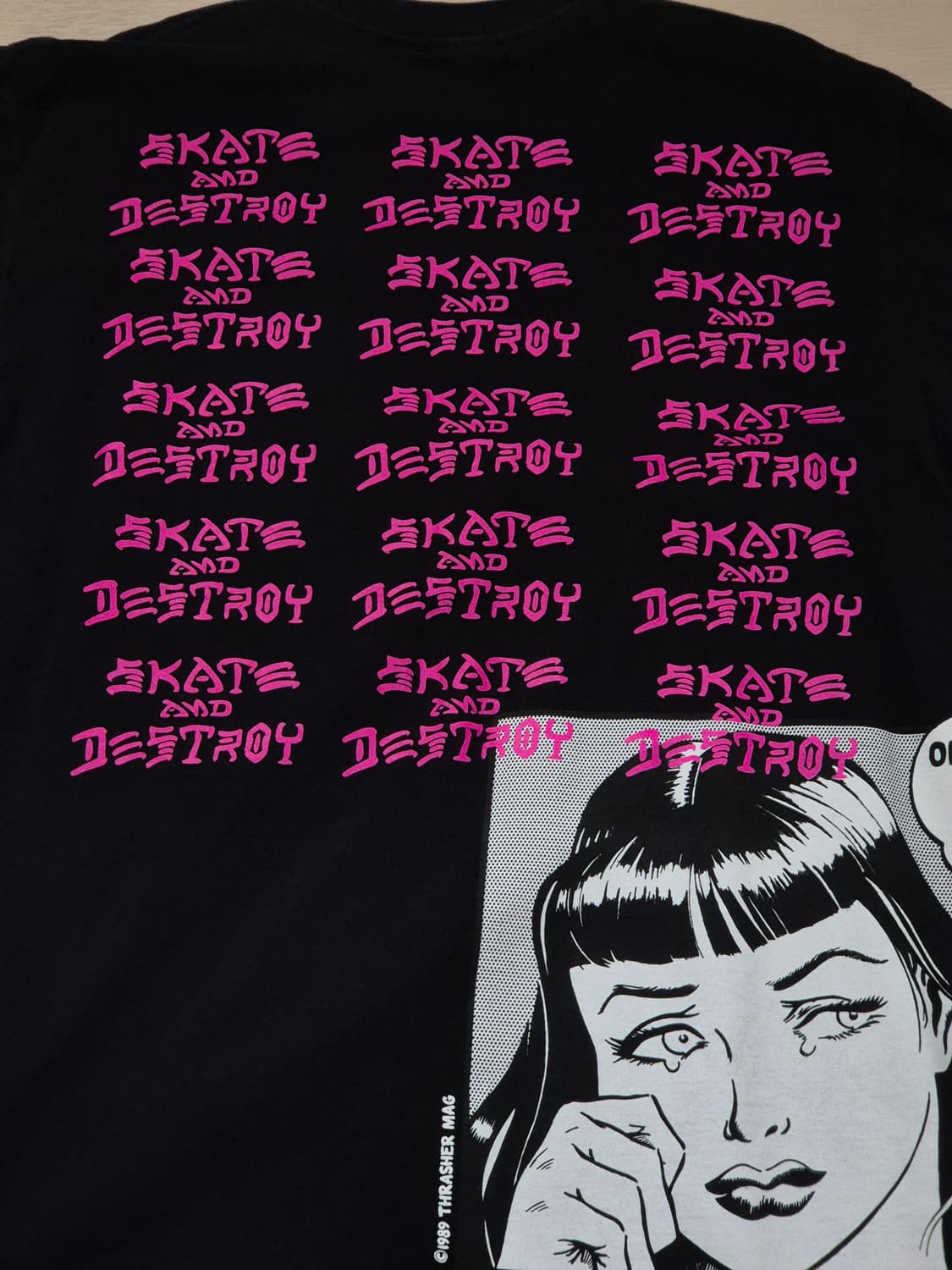 발렌시아가 슈프림 오프화이트 스투시 우영미 반팔티 급처 상품이미지8