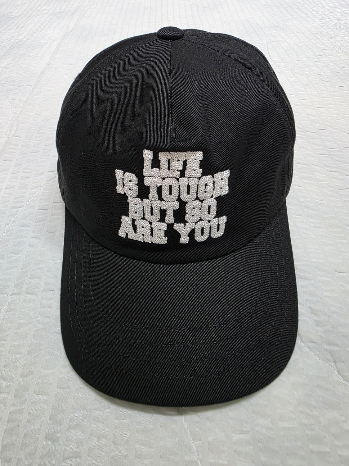 노운 미착용 새상품 모자 볼캡 검정색 터프 모자 NOUN 볼캡 상품이미지3