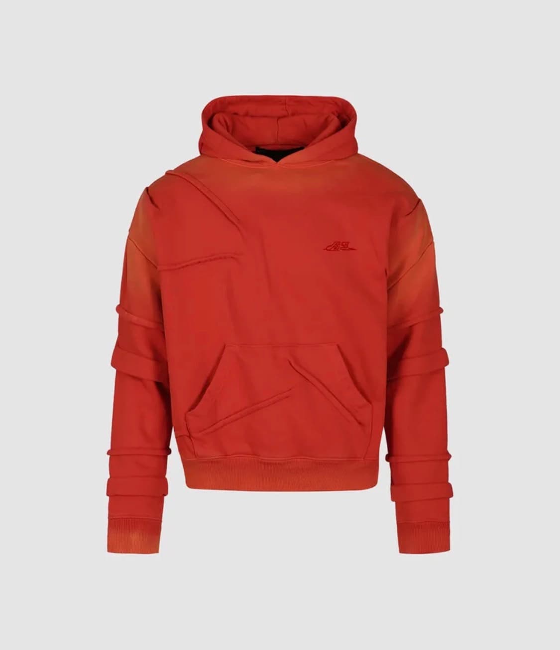 [앤더슨벨] 마드로 그라디언트 후디 (TANGERINE) 상품이미지2