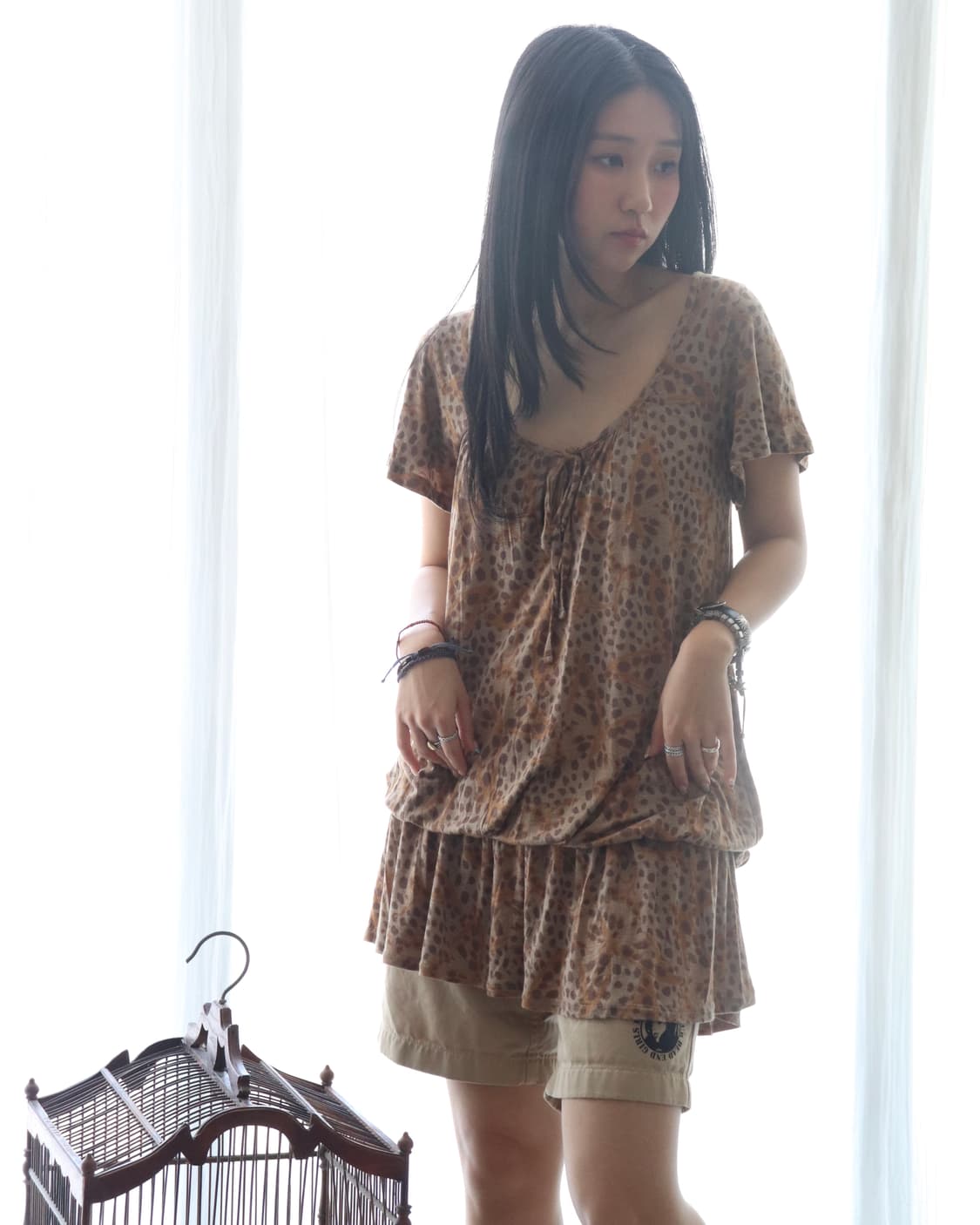 [Hysteric Glamour] Leopard Tunic Dress 상품이미지6
