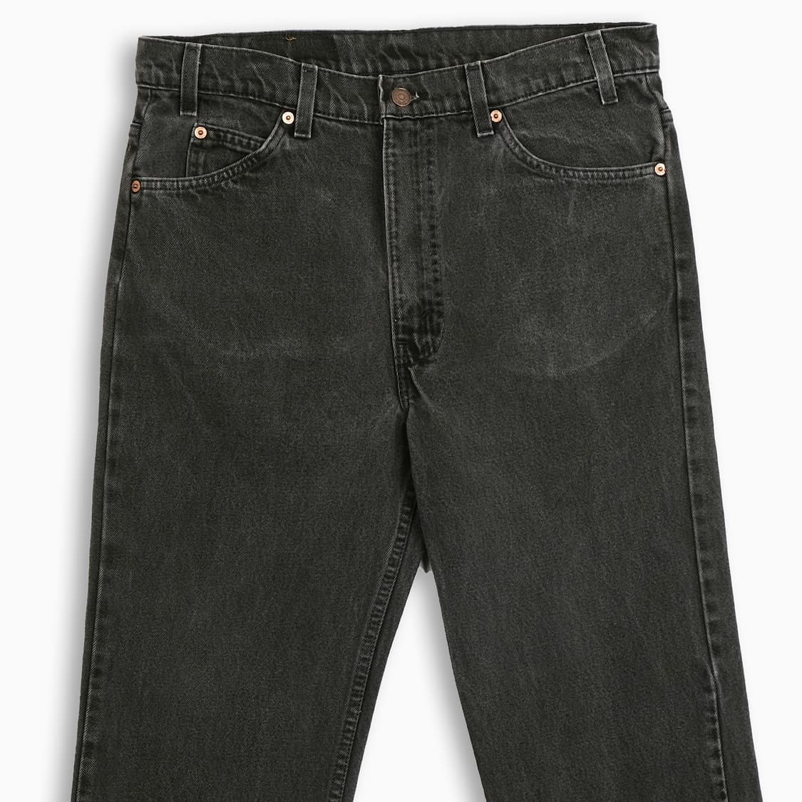 리바이스 517 오렌지탭 흑청 블랙진 90sUSA 33 OR5173531 상품이미지4