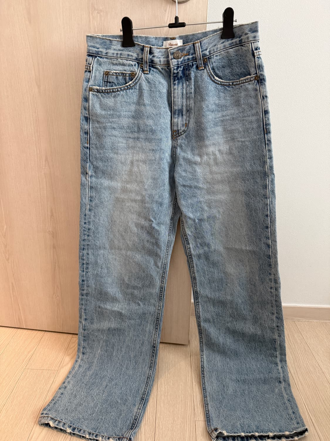 리본빛 모노 데님 스몰 미착용 새상품 상품이미지3