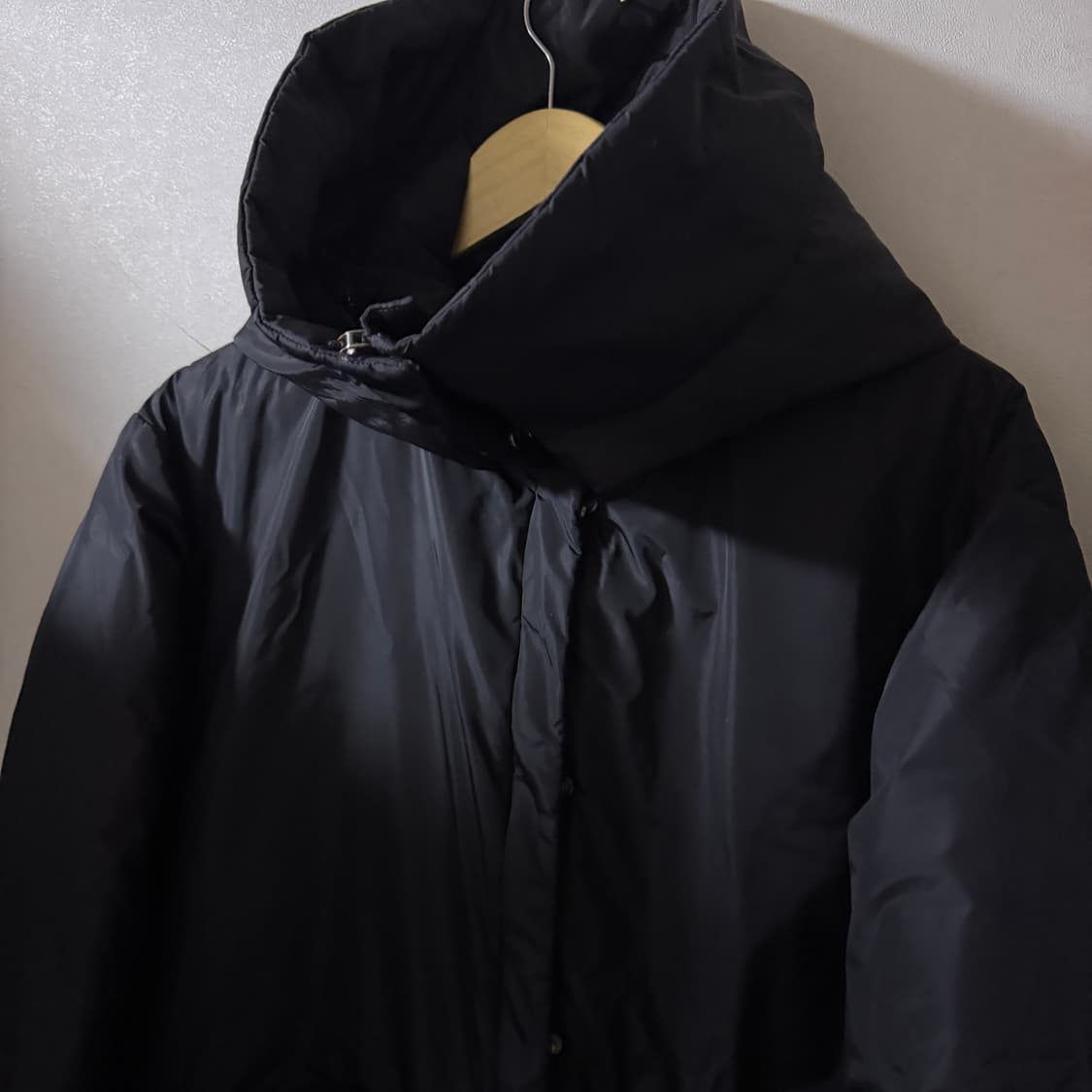 미우미우 후드 오리털 야상 점퍼 46 (오버핏 77까지) 상품이미지2