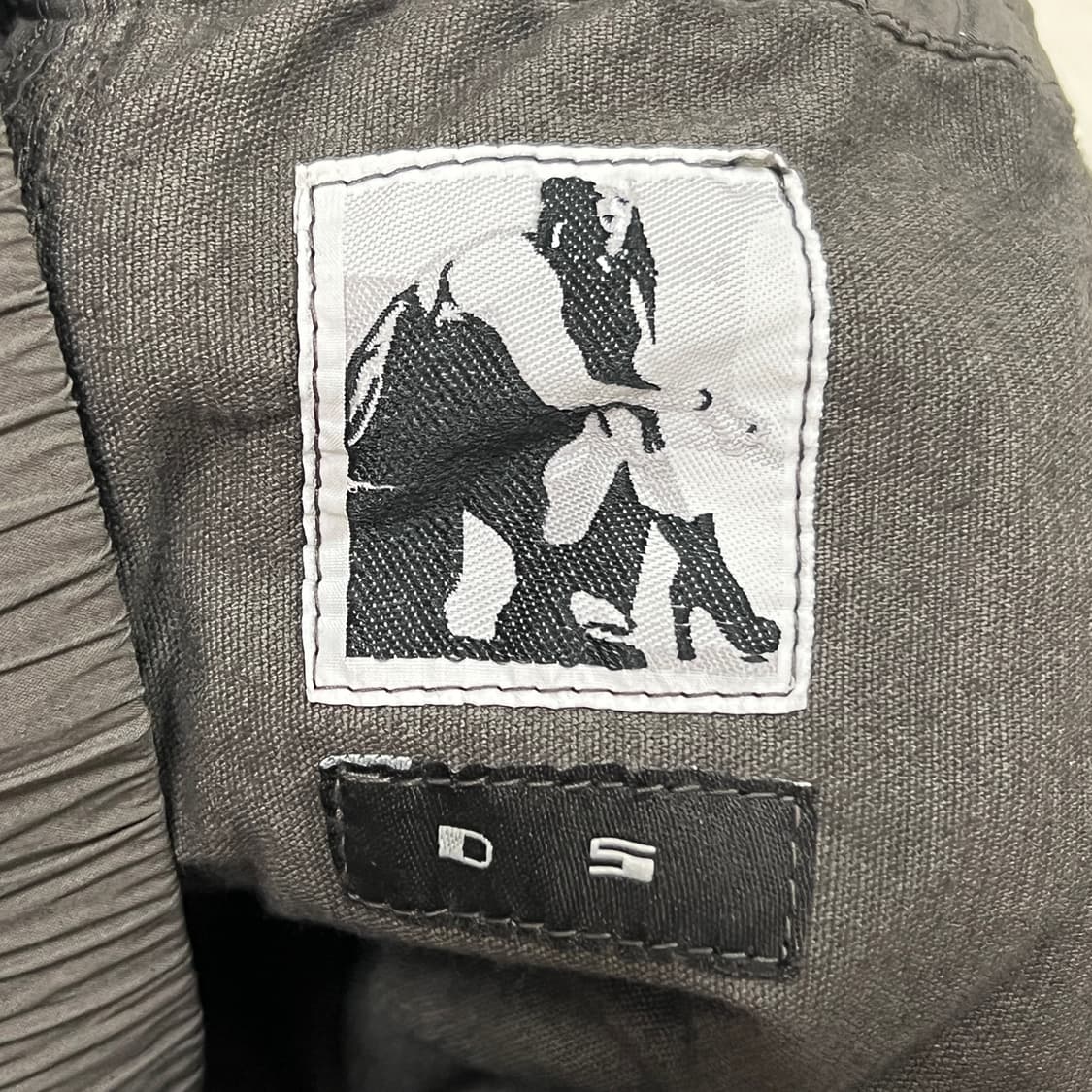 릭오웬스 15FW 다크쉐도우 코듀로이 태권도 카고 쇼츠 다크 더스트 상품이미지5