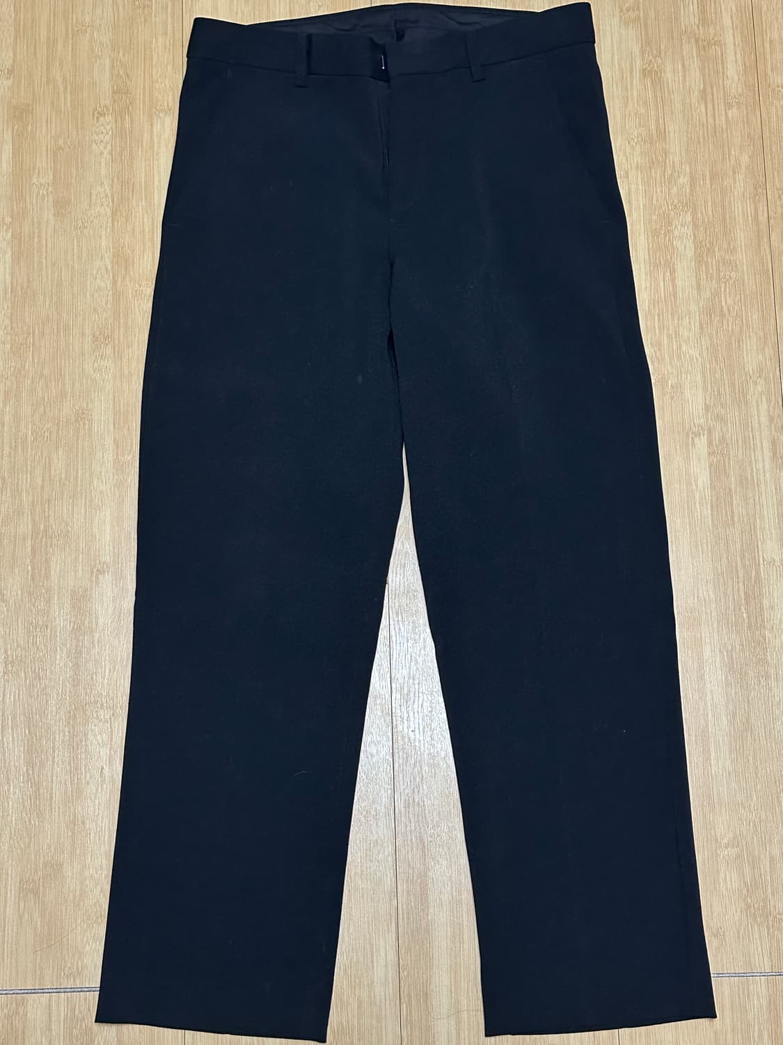 [S] 유스토리 검정색 슬랙스 상품이미지2