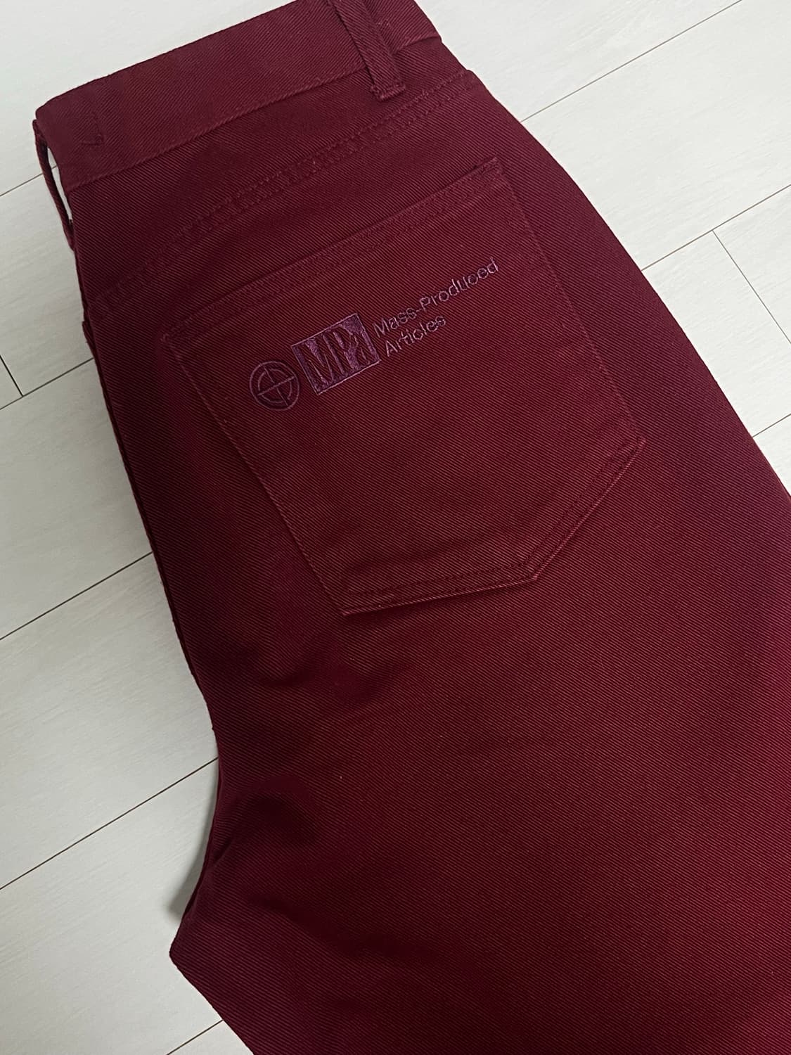 플라스틱프로덕트 Mpa Work Denim(Red bean) 상품이미지4