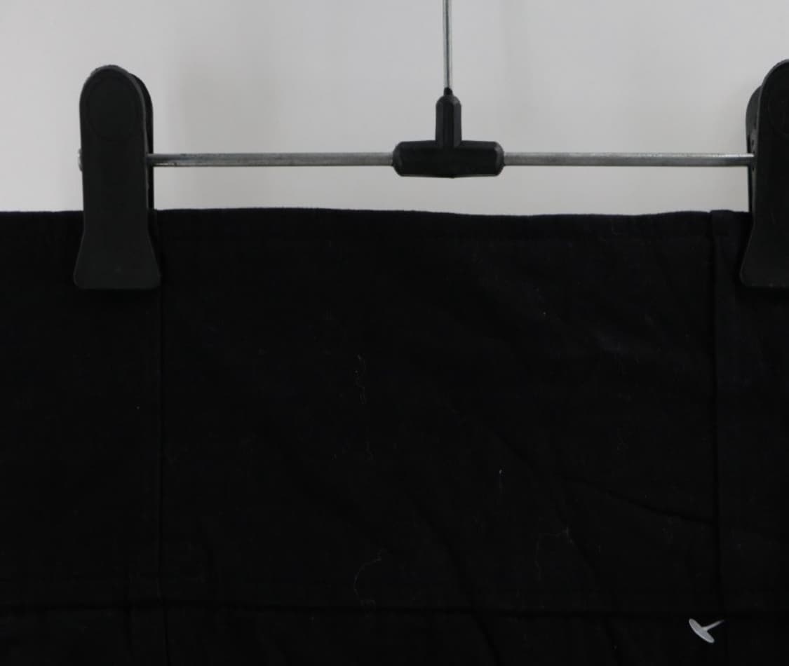 빈티지 플레어 롱 스커트 블랙 상품이미지2