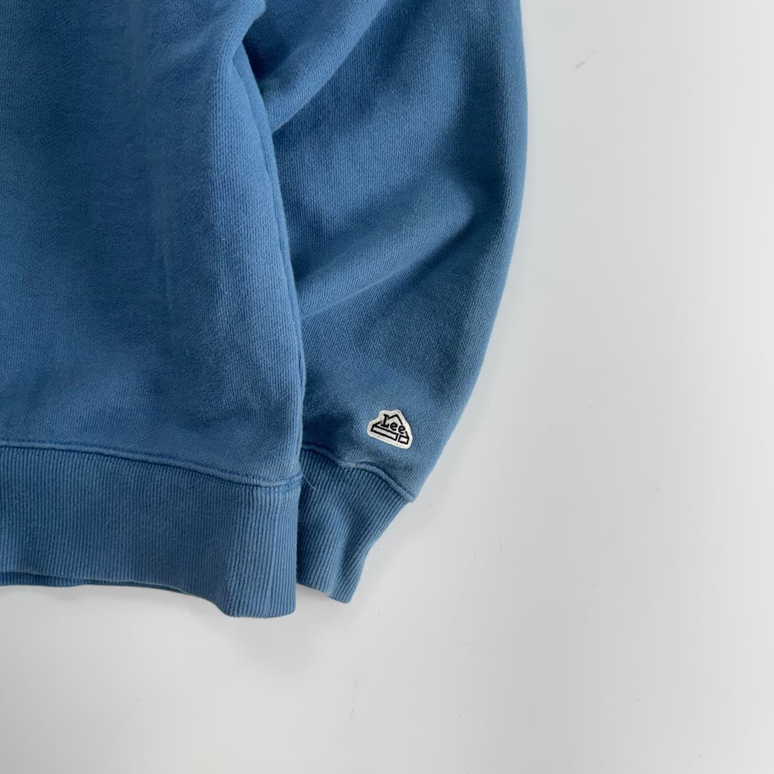 Lee 리 옐로우 로고 블루 맨투맨 상품이미지5