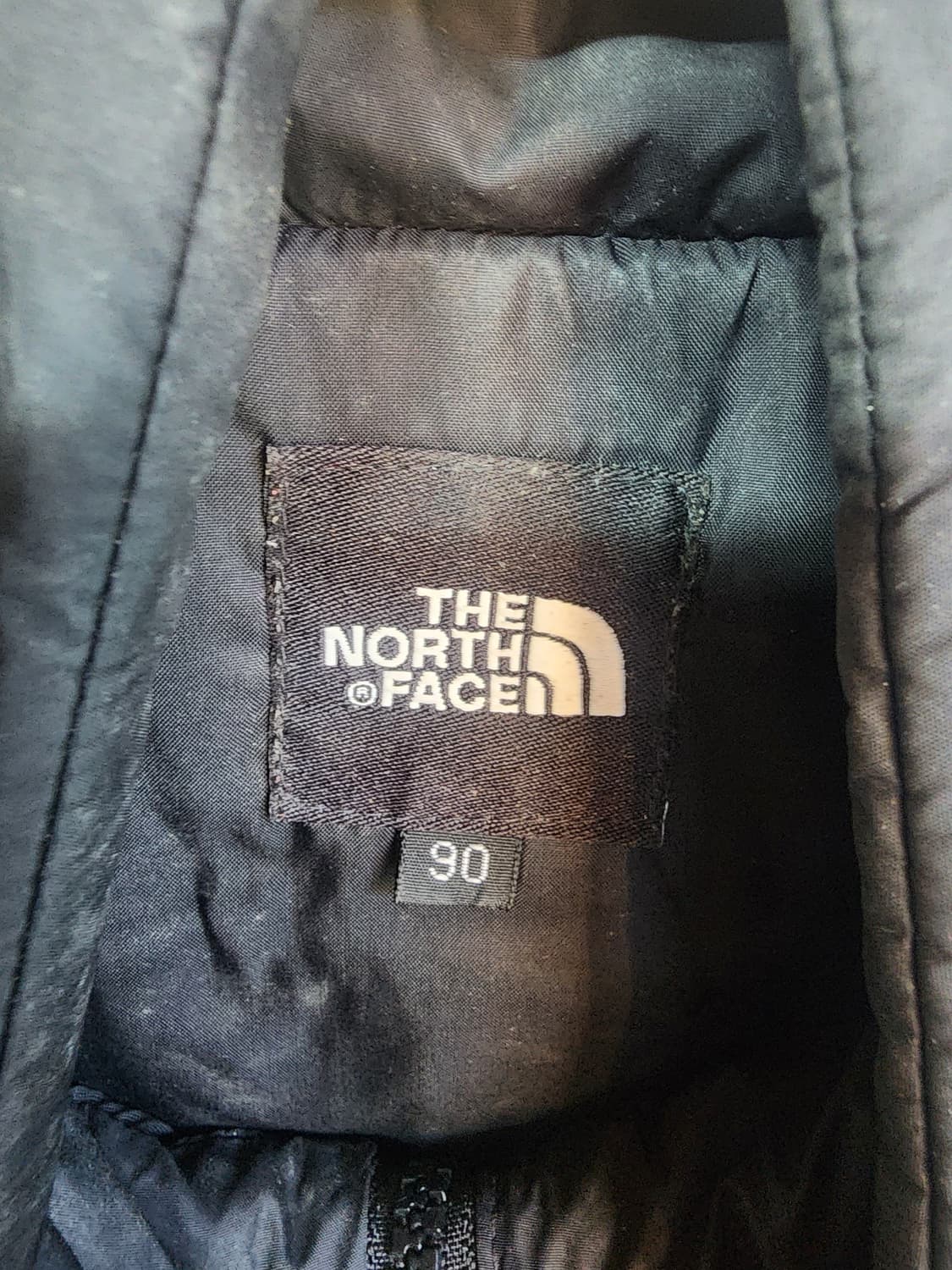 노스페이스 블랙 다이아몬드 퀼팅 패딩 자켓 상품이미지4