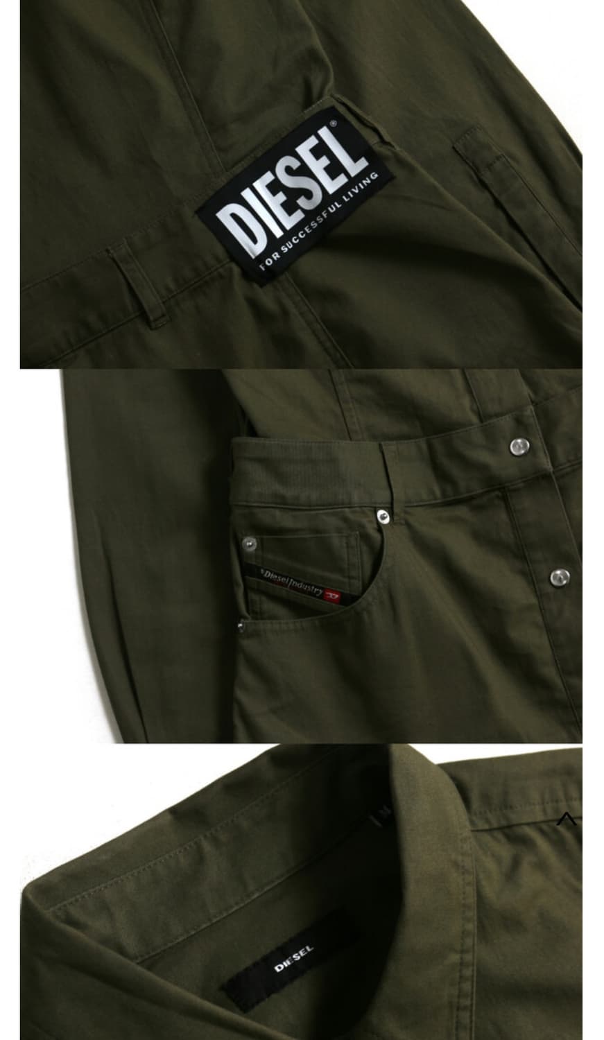 Diesel 디젤 밀리터리 원피스 자켓 상품이미지5