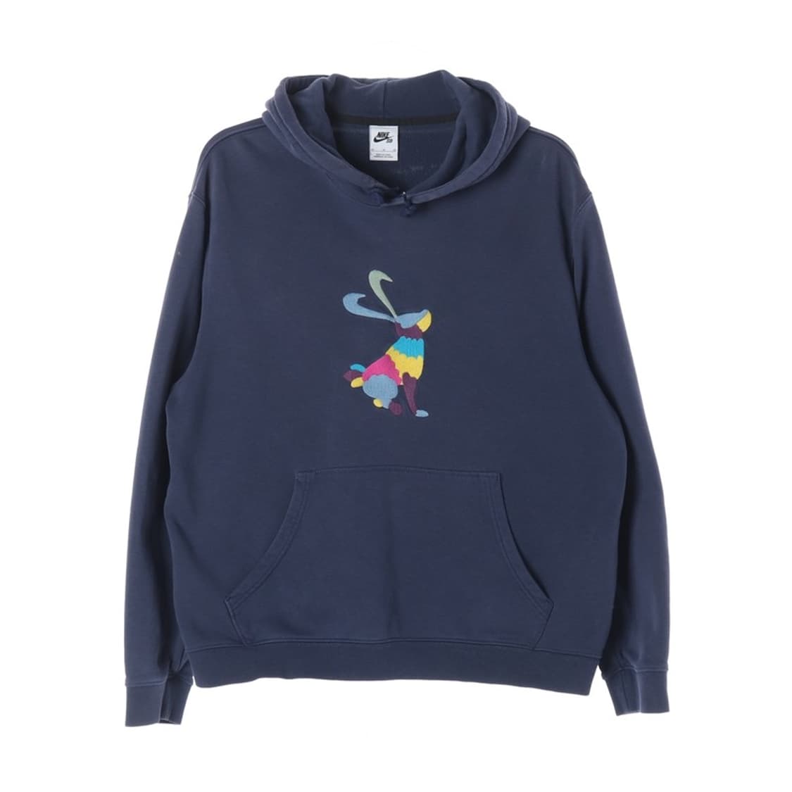 NIKE SB 네이비 컬러 그래픽 후디 XL 상품이미지1
