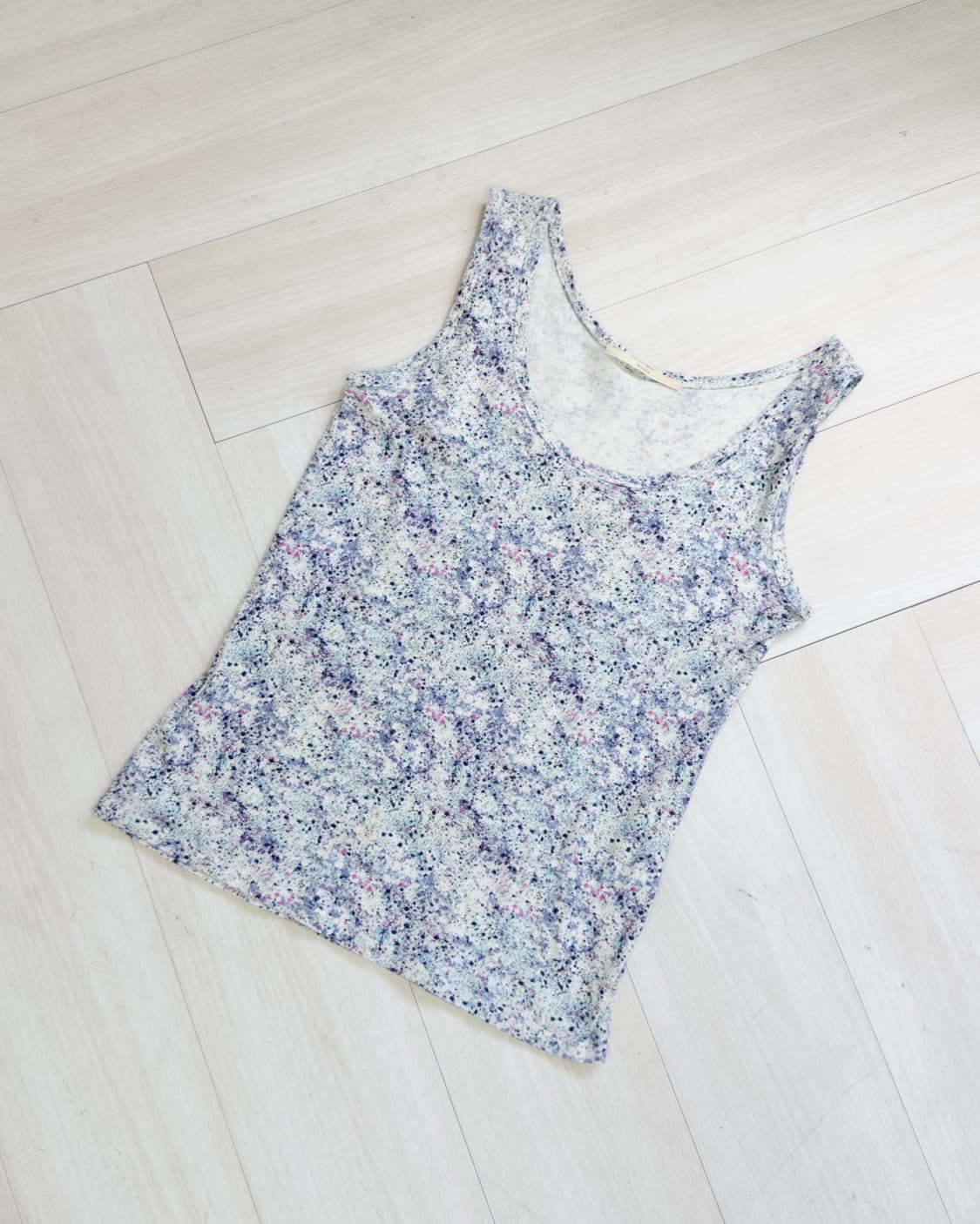 [heliopole] splatter print sleeveless 상품이미지1