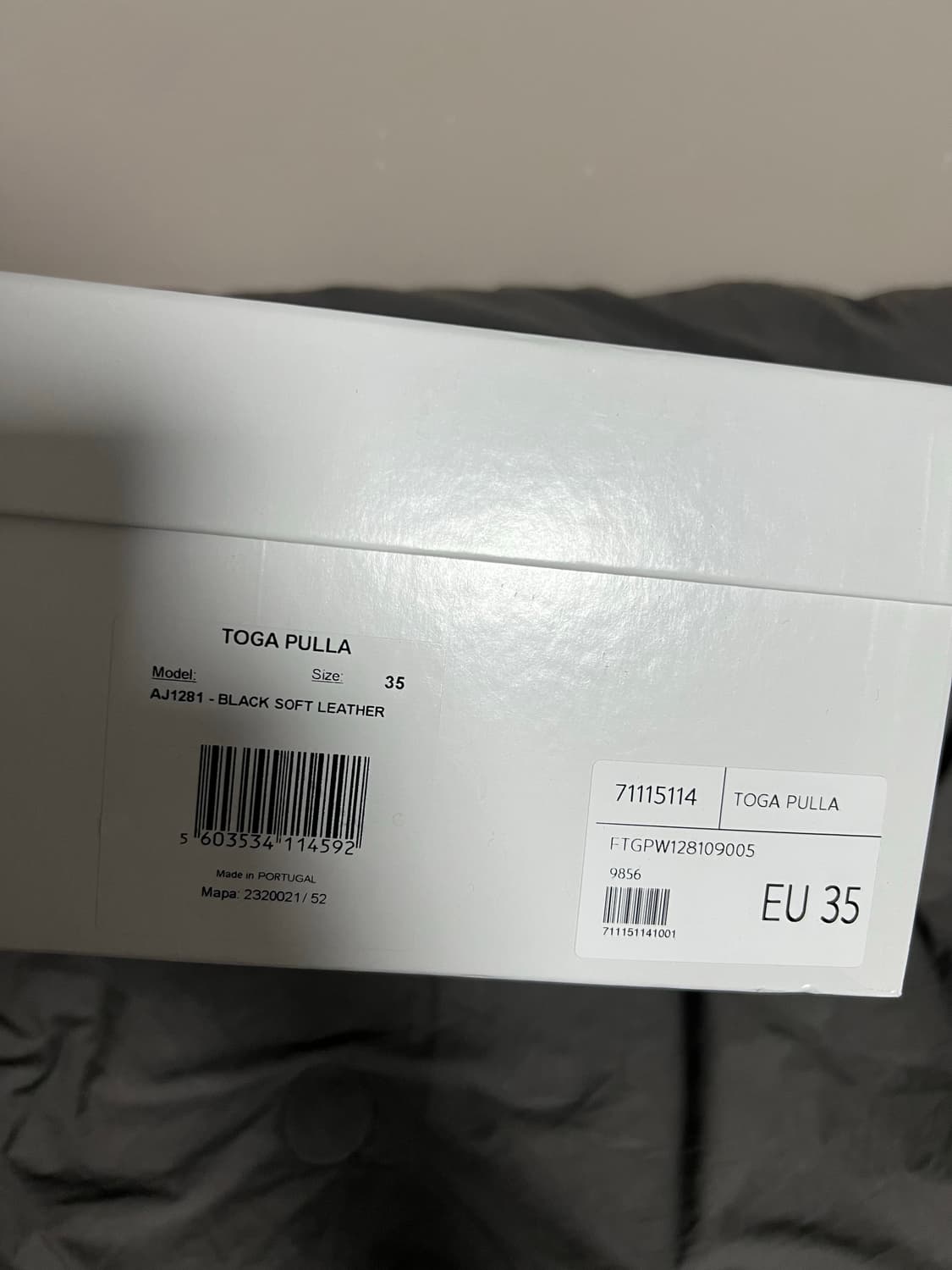 (35) 토가 레더 샌들 블랙 새상품 상품이미지8