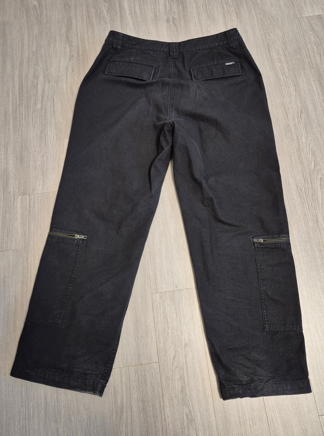 디스이즈네버댓 블랙 zip-up pants 상품이미지2