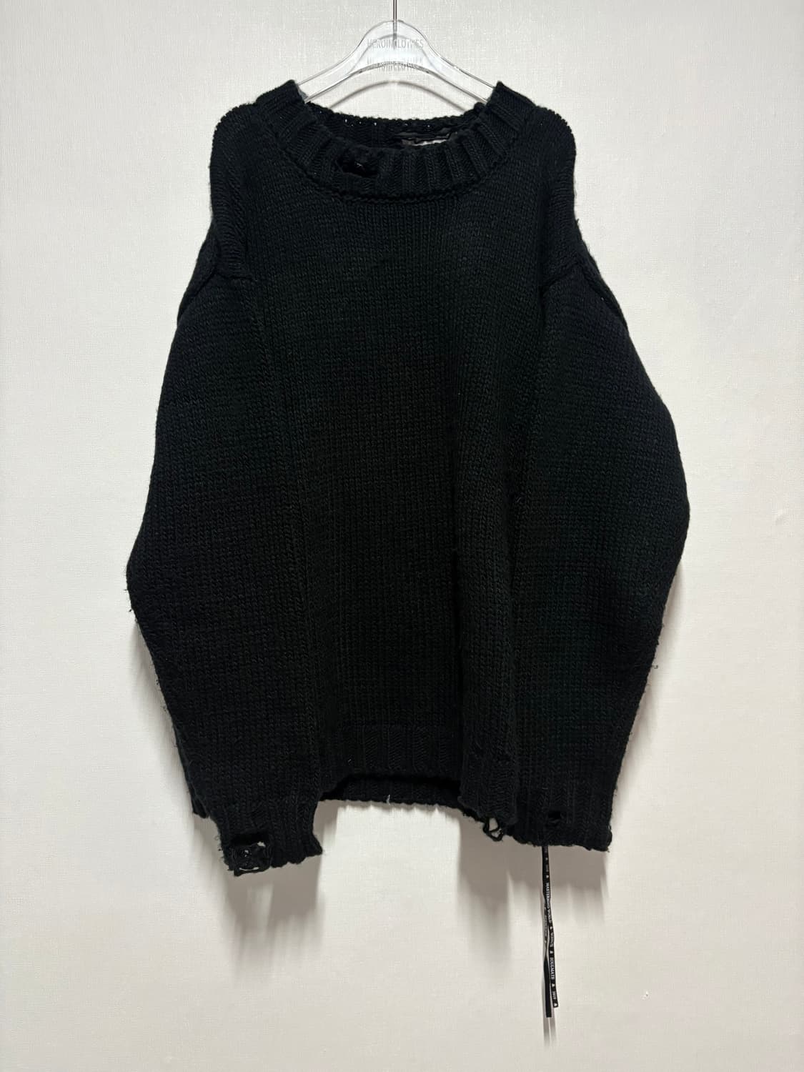 [XL] Master Mind Skull Logo Damage Knit 상품이미지2
