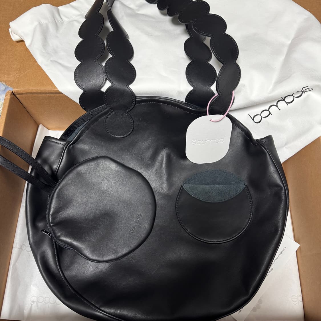 Bambole leather poche bag 밤볼레 포쉬백  상품이미지3