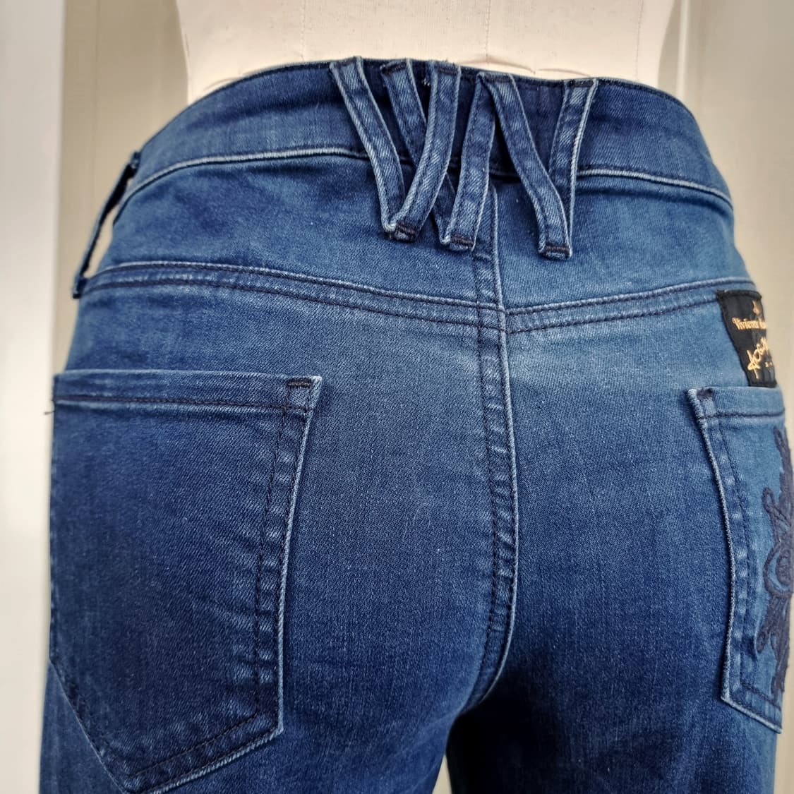 비비안웨스트우드 앵글로매니아 청바지 데님팬츠 데님진 (표기27) 상태최상 상품이미지8