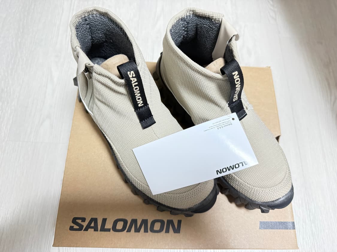 살로몬 스노우클로그 미드 페더 그레이 225 상품이미지1