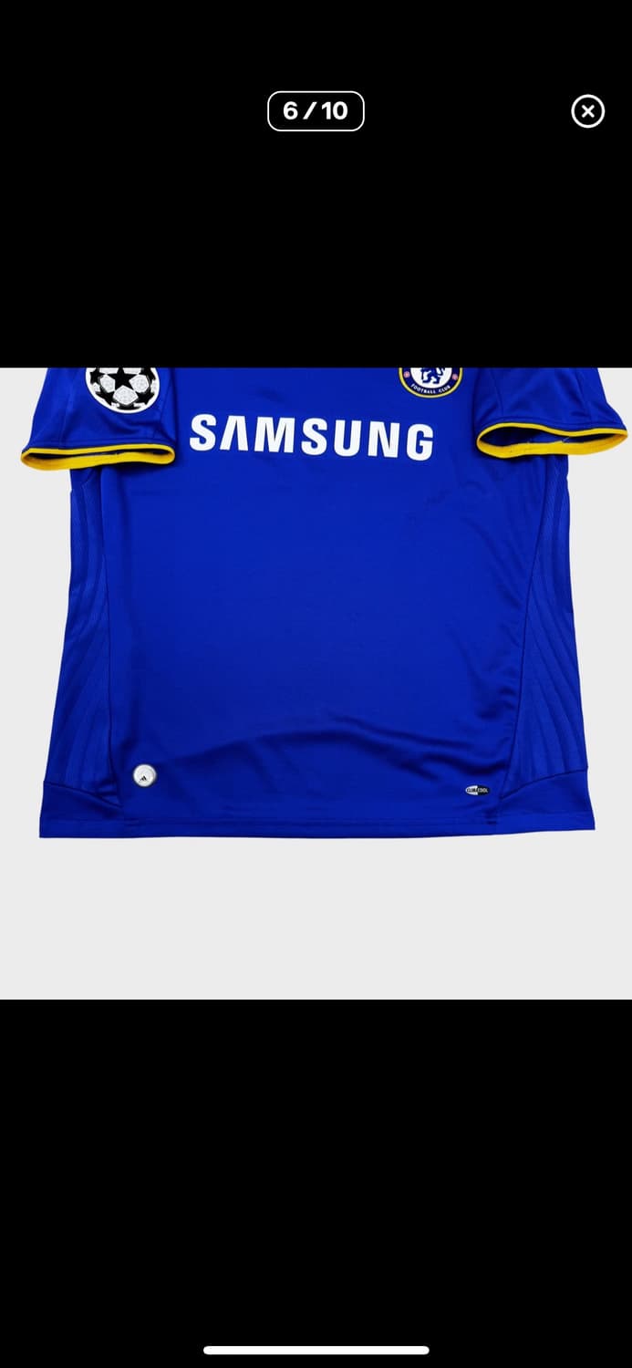 08-09시즌 첼시 챔스 드록바 유니폼 상품이미지5