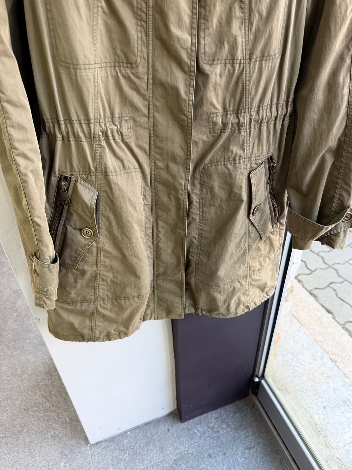 .UK8/ 버버리 4-Pocket 야상 트렌치코트 자켓 상품이미지4