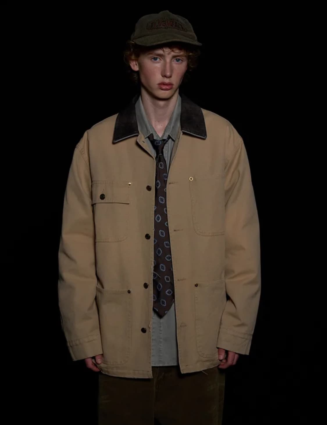 새상품(L)파르티멘토 신슐레이트 워시드 코어 자켓 베이지 상품이미지6