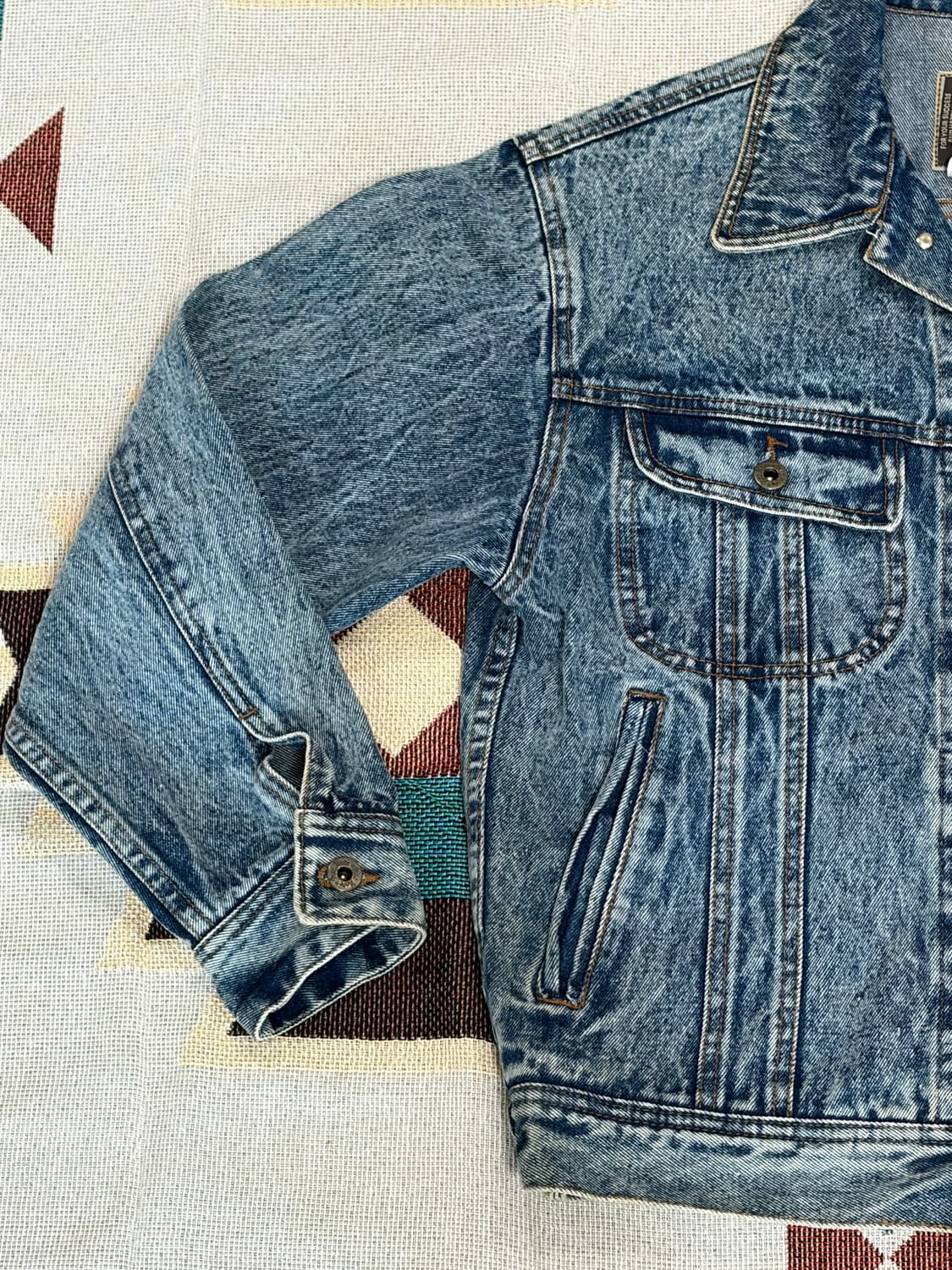 90s 맥호프 웨스터너 크롭 데님자켓 상품이미지3
