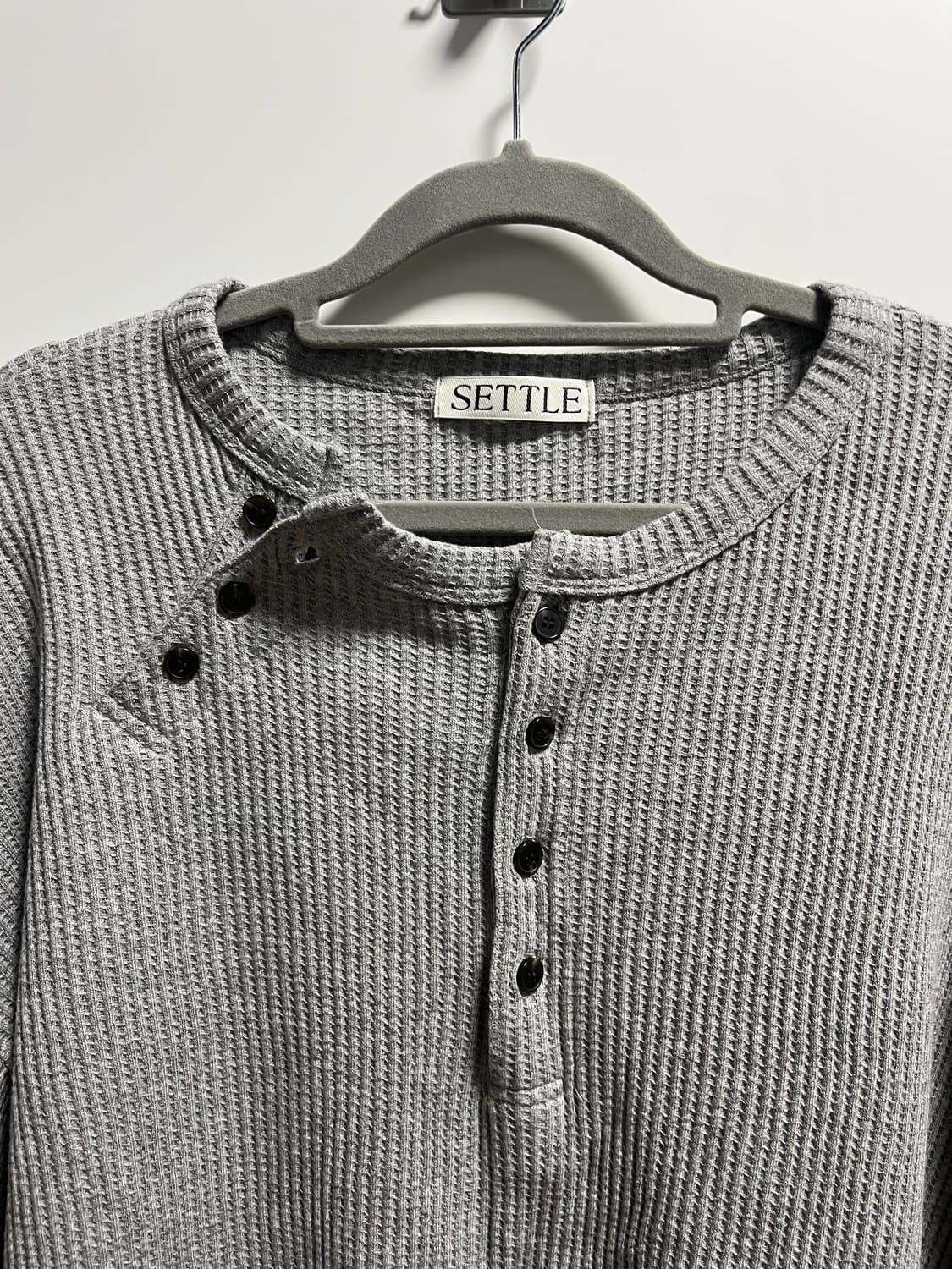 그레이 헨리넥 상품이미지2